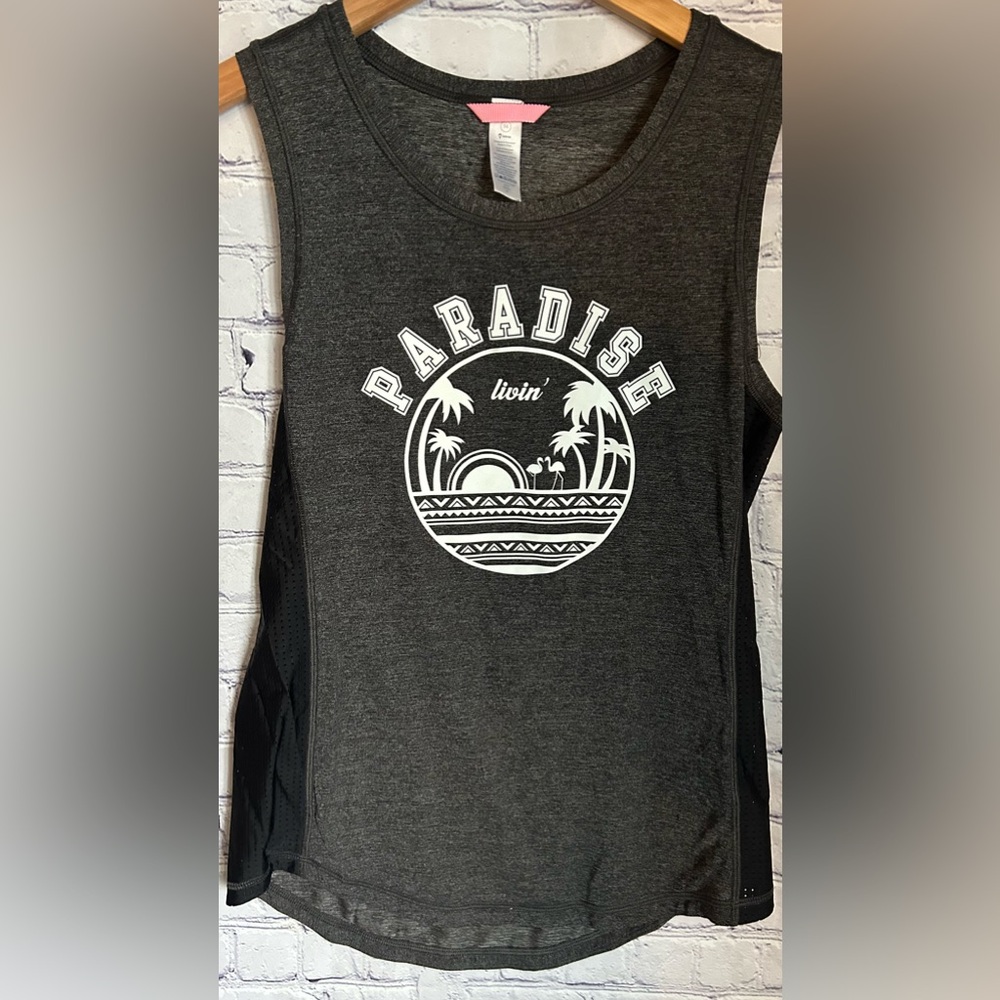 IVIVVA by LULULEMON girls lightweight grey sleeveless top